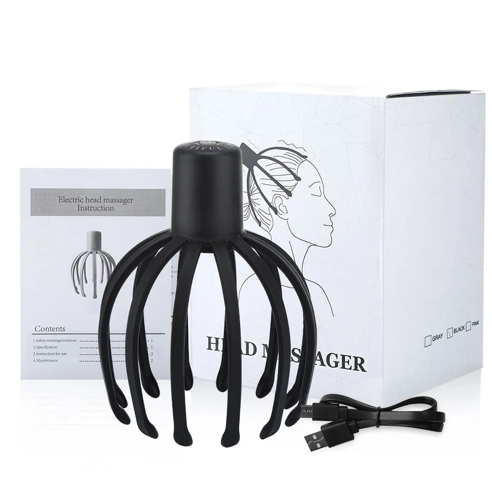 Electric Scalp Massager detail