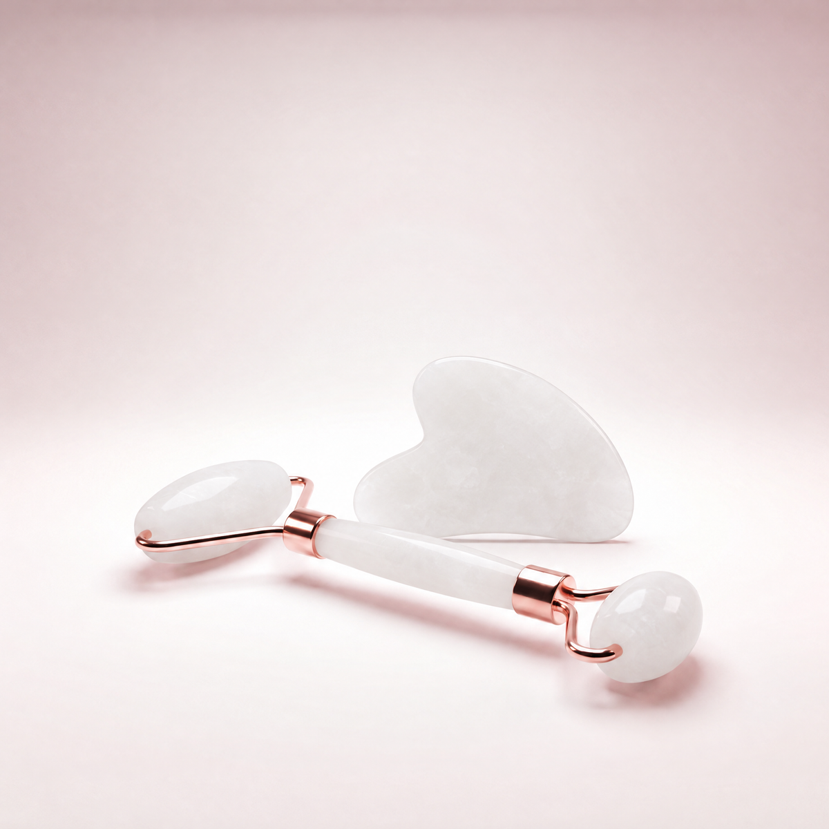 Gua Sha Facial Sculpting Stone in White