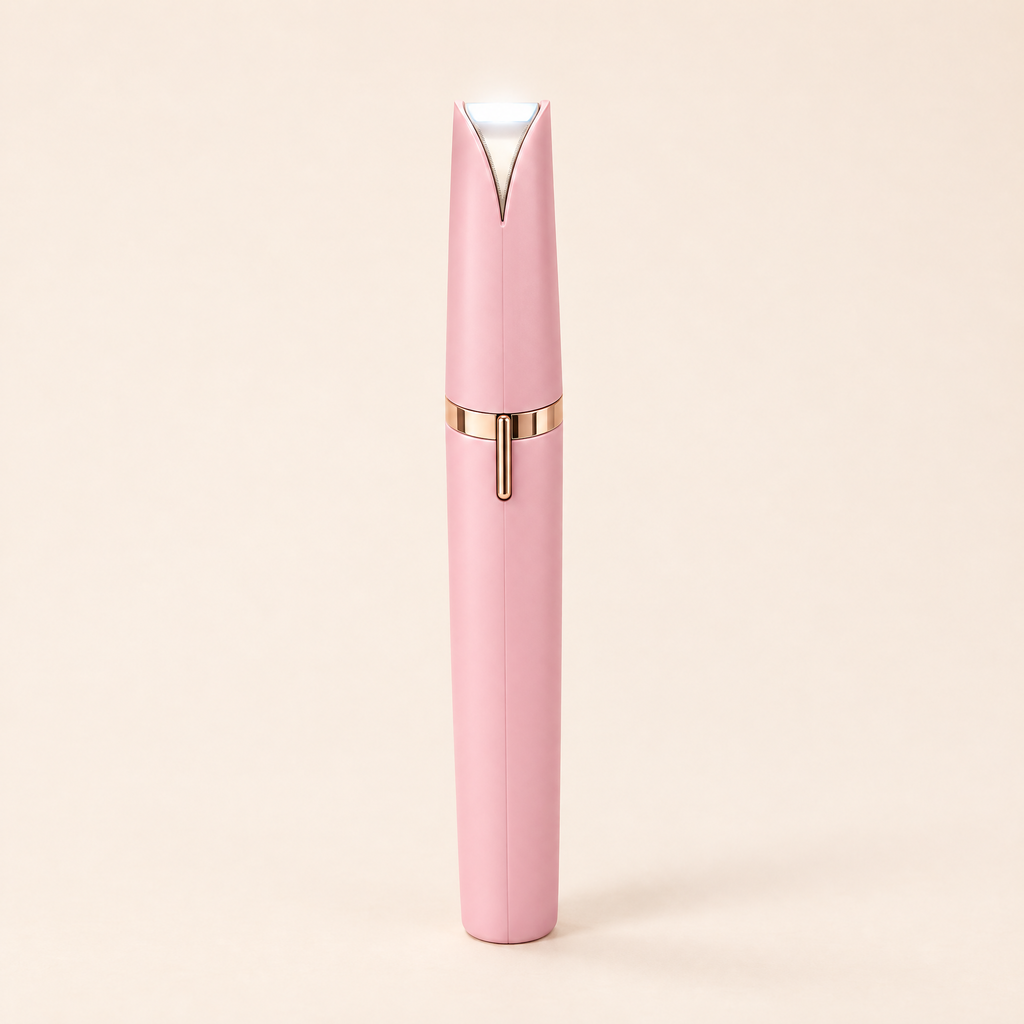 Mini Electric Eyebrow Trimmer - Pink