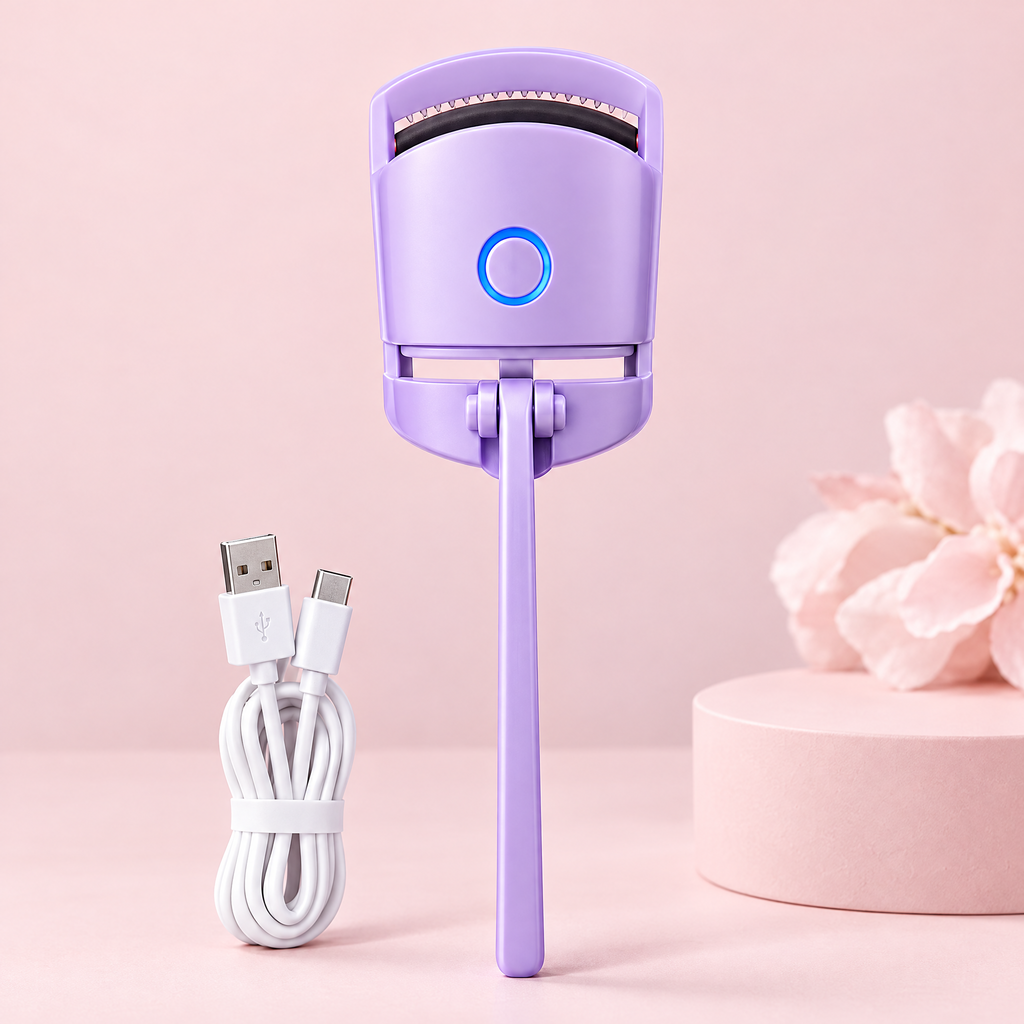 Heated Eyelash Curler - Purple