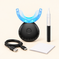 LED Teeth Whitening Kit - Black