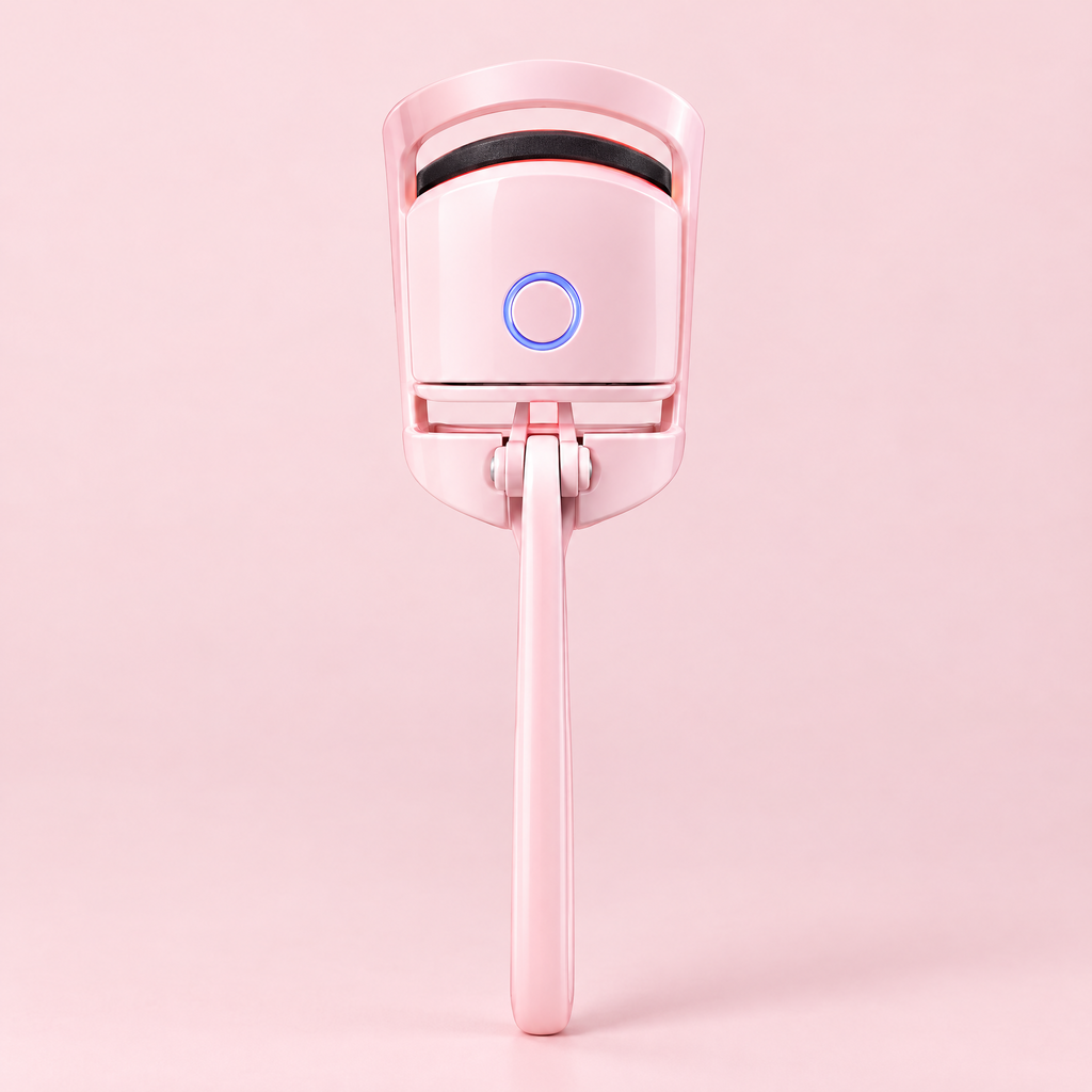 Heated Eyelash Curler - Pink
